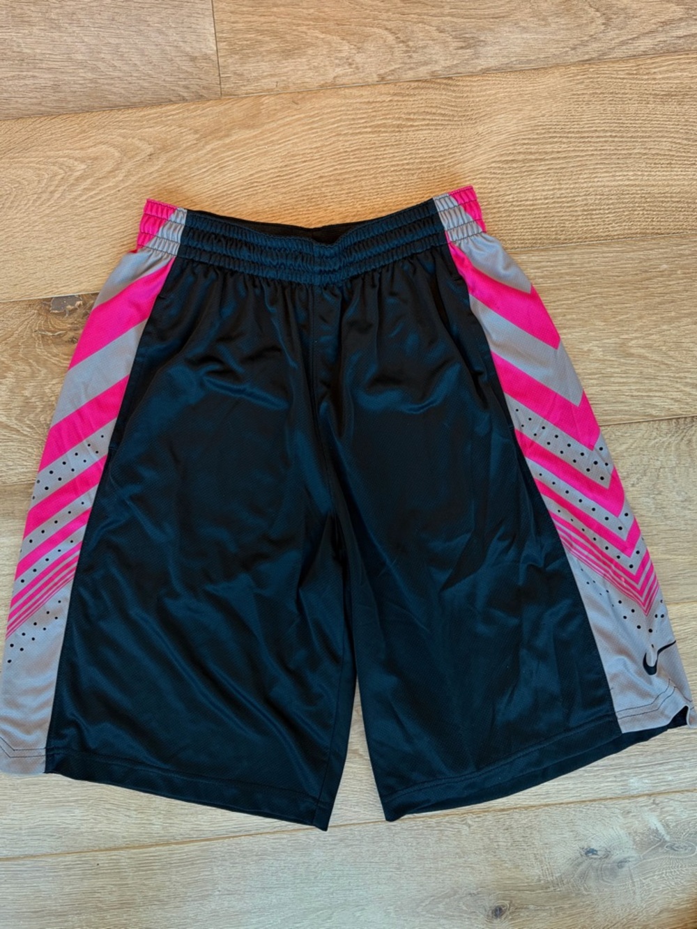 Nike Men’s Pink Sequilizer Basketball Shorts